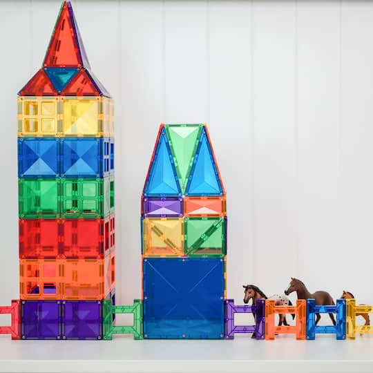 Connetix® Magnetic Tiles Rainbow Creative Set